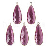 Cat Eye Stone Pendants G-S377-001-2
