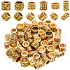 SOFPLATE 60Pcs 6 Styles Tibetan Style Alloy European Beads TIBEB-SP0001-08-1