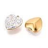 Ion Plating(IP) 201 Stainless Steel Charms STAS-N109-218B-G-2