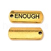 Tibetan Style Alloy Rectangle Pendants TIBEP-Q043-051AG-RS-1