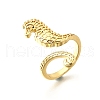 Brass Cuff Rings for Women RJEW-F184-08I-G-2