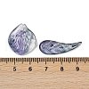 Gradient Color Transparent Glass Beads GLAA-B026-01J-3