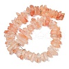 Natural Crackle Quartz Beads Strands G-R012-B06-02-2