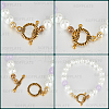 SOFPLATE 120Pcs Tibetan Style Alloy Toggle Clasps STAS-SP0001-62-6