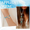 SOFPLATE 160Pcs Tibetan Style Alloy Tube Bails FIND-SP0001-79-5