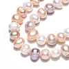 Natural Cultured Freshwater Pearl Beads Strands PEAR-N013-07O-01-4