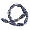 Natural Blue Spot Jasper Beads Strands G-B078-E07-01-3
