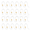 Unicraftale 80Pcs Eco-Friendly Plastic Earring Hooks STAS-UN0054-49-1