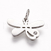 316 Surgical Stainless Steel Pendants KK-I612-06P-1