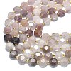 Natural Quartz Beads Strands G-C116-A116-01-3
