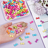 SOFPLATE 200Pcs Opaque Acrylic Beads SACR-SP0001-12-3