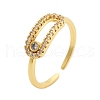 304 Stainless Steel Open Cuff Ring RJEW-R017-01G-4