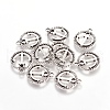 Tibetan Style Alloy Pendants TIBEP-3768-AS-LF-2