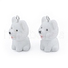 Opaque Resin Pendants RESI-T053-19-6