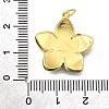 Brass Enamel Pendants KK-V011-29G-3