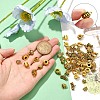 65Pcs 13 Styles Tibetan Style Alloy Tube Bails FIND-YW0005-62-5