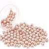 Electroplated Natural Lava Rock Beads Strands G-NB0001-94B-1