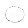 304 Stainless Steel Cross Byzantine Chain Necklaces for Women Men FS-WGDFC6D-01-2