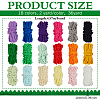 36 Yards 18 Styles Nylon & Polyester Lace Trim OCOR-FG0002-59-2