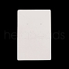Rectangle Paper Earring Display Cards CDIS-D007-01E-4