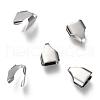 Tarnish Resistant 304 Stainless Steel Folding Crimp Ends STAS-G122-06P-1