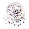 240Pcs 2 Style Opaque Acrylic Enamel Beads MACR-YW0001-16-3