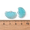 Natural Blue Agate Pendants G-NH0006-01K-3