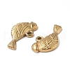 Ion Plating(IP) 304 Stainless Steel Charms STAS-C066-01G-3