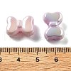 UV Plating Opauqe Acrylic Beads PACR-Q005-02-3