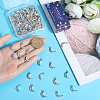 SUNNYCLUE 120Pcs Tibetan Style Alloy Pendants FIND-SC0007-63-3