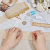 Flat Ethnic Style Polyester Ribbon SRIB-WH0026-13-3
