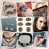   300Pcs 6 Styles Tibetan Style Alloy Spacer Beads FIND-PH0020-41AB-6