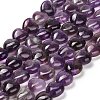 Natural Amethyst Beads Strands G-H005-C11-01-1