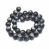 Natura Hawk's Eye Beads Strands G-D0001-22A-12mm-2