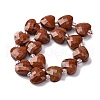 Natural Red Jasper Beads Strands G-P570-E14-01-3