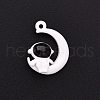 Baking Painted Alloy Pendants PALLOY-R136-04-3