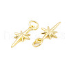 Rack Plating Brass Pendants KK-P269-01G-2