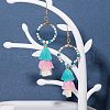 Cotton Thread Tassel Pendant Decorations FIND-NB0001-07-6