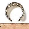 Acrylic Open Cuff Rings for Women RJEW-R020-01-3