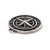 304 Stainless Steel Pendants STAS-E158-13AS-3