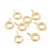 925 Sterling Silver Screw Eye Peg Bails X-STER-D035-42G-1