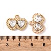 Alloy Crystal Rhinestone Pendants ALRI-M021-03-3
