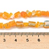 Handmade Millefiori Lampwork Beads Strands LAMP-P070-02A-01-4