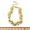 Brass Beads Bracelets for Women BJEW-D317-04G-5