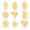 Nickel Decoration Stickers DIY-WH0450-092-1
