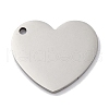 201 Stainless Steel Pendants STAS-Q342-23P-1