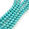 Synthetic Turquoise Beads Strands TURQ-G106-6mm-02D-1