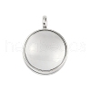 304 Stainless Stee Locket Pendants STAS-S132-15P-04-1