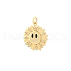 Brass Micro Pave Cubic Zirconia Pendants PW-WGE8ABD-07-1