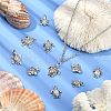 90Pcs 9 Styles Tibetan Style Zinc Alloy Charms TIBEP-CJ0002-02-6